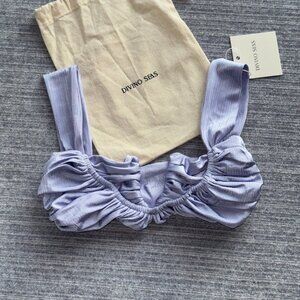 Divino Seas Eclat Top in Small Lavender Silk
